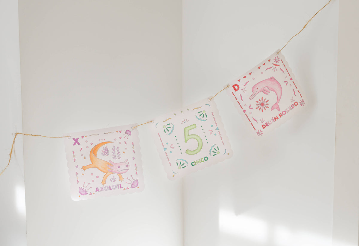 Papel Picado Spanish Coloring Book