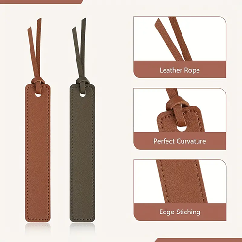 Classic Stitched leather Bookmarks