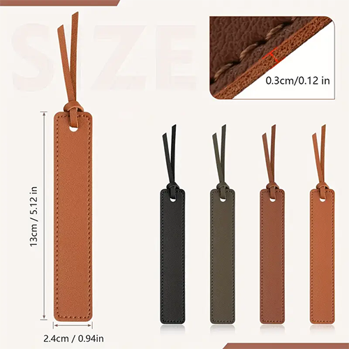 Classic Stitched leather Bookmarks