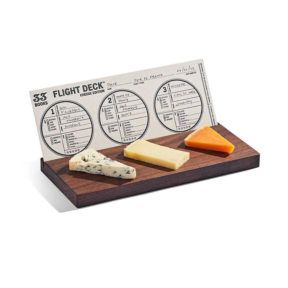 Flight Deck: Cheese Edition  -  Coasters for Cheese Tasting