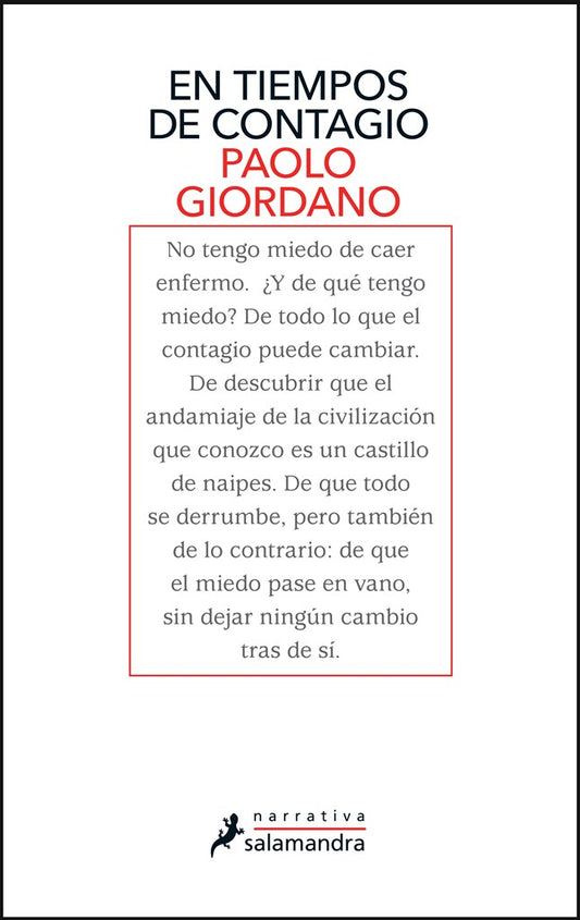 En Tiempos De Contagio (Last copy, outof print)