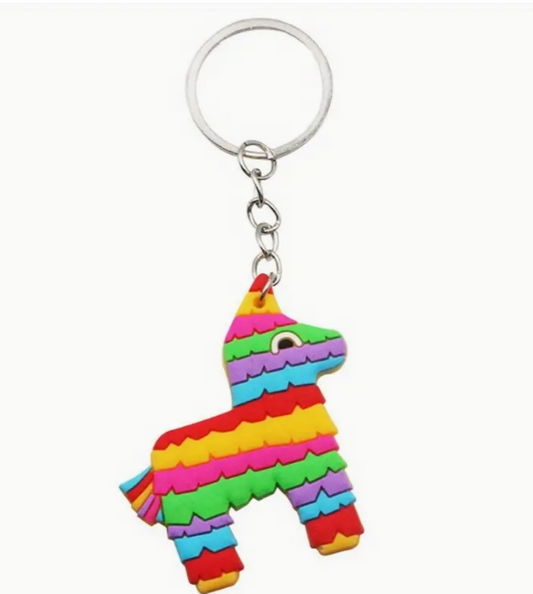Piñata burrito keychain