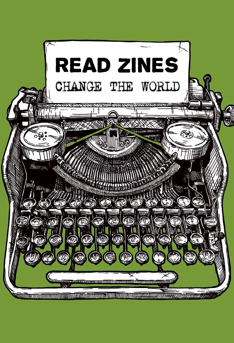 Read Zines, Change the World Magnet