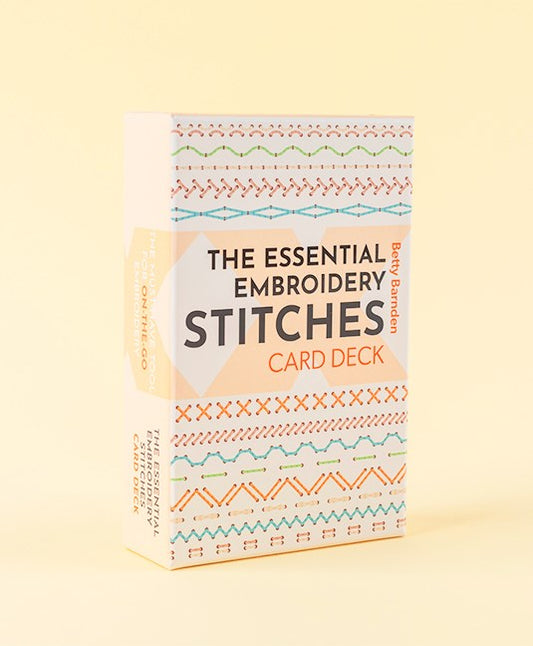 Essential Embroidery Stitches Card Deck : in 50 cards ﻿