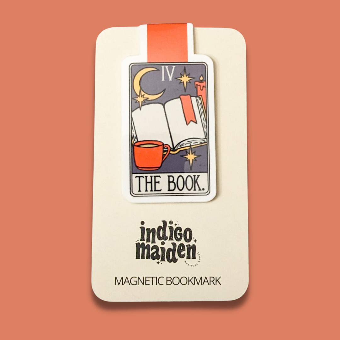 The Book Alternative Tarot Card Magnetic Bookmark