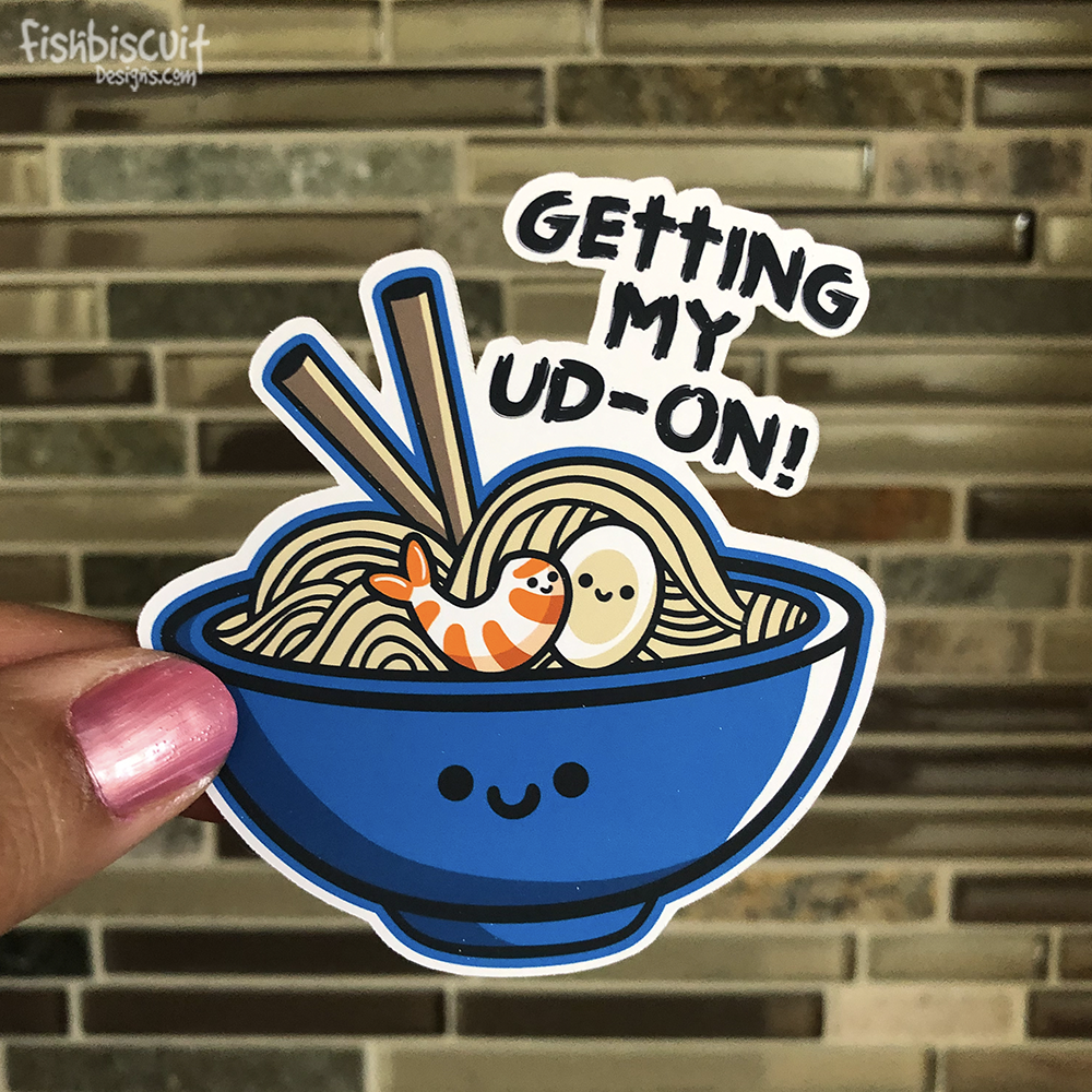 Cute Udon Sticker