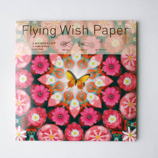 PINK BUTTERFLY / Spring! / Large with 50 Wishes+accessories