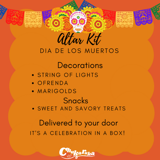 Dia De los Muertos  / Day of the Dead Altar  (Gift box / Virtual party)