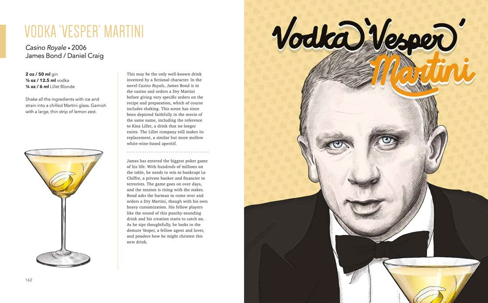 Cocktails of the Movies: An Illustrated Guide to Cinematic Mixology New Expanded Edition