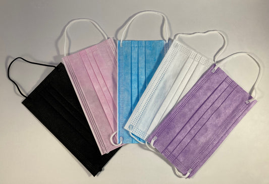 Disposable adult masks 5 pack
