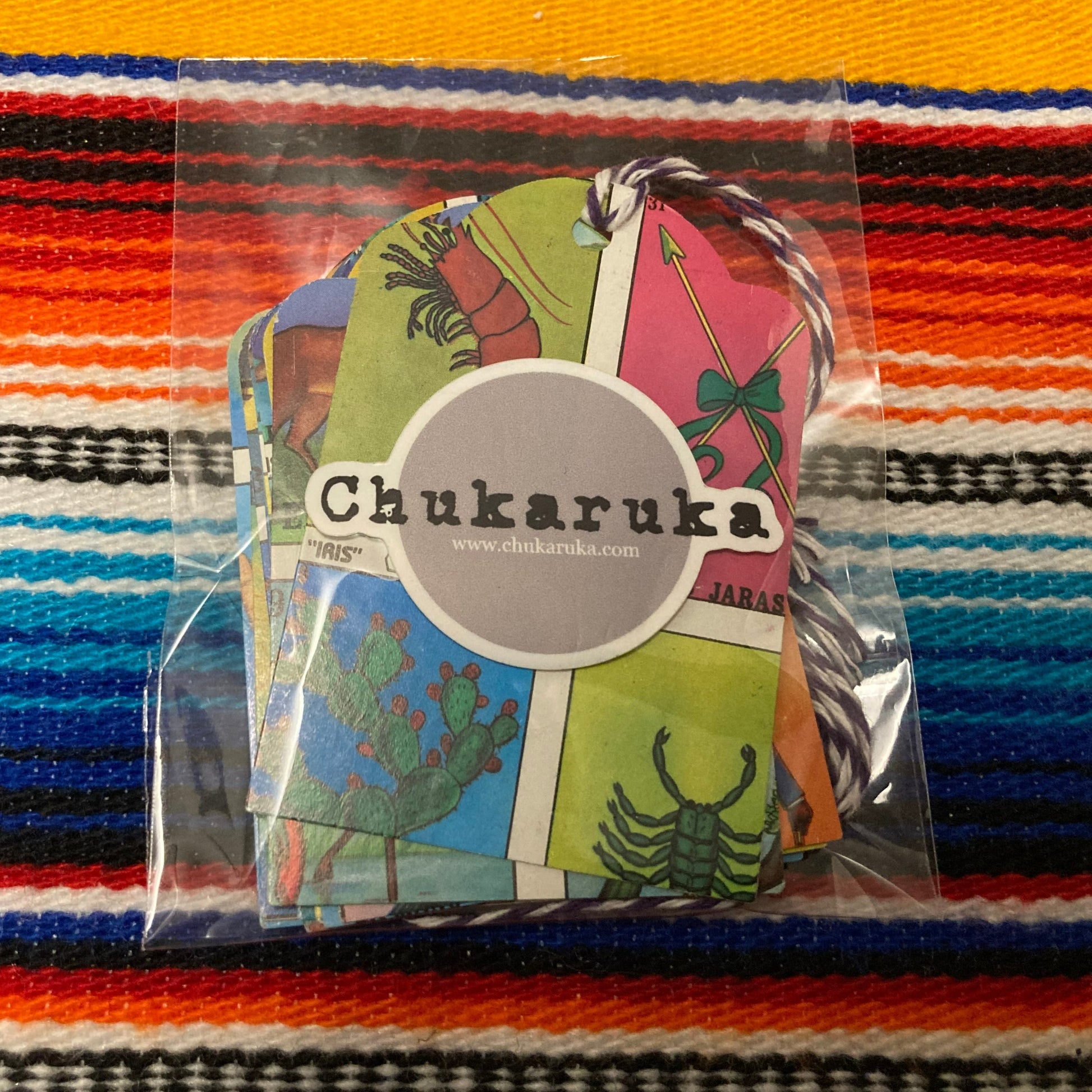 Mexican Loteria gift tags