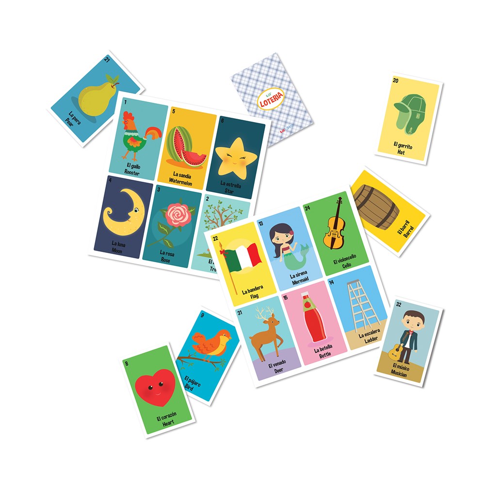 Lil' Loteria : A Lil' Libros Bilingual Bingo Game