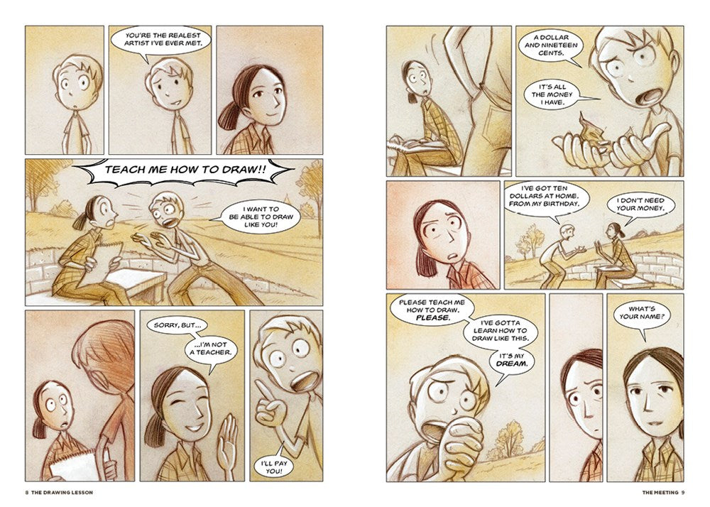 The Drawing Lesson : A Graphic Novel That Teaches You How to Draw