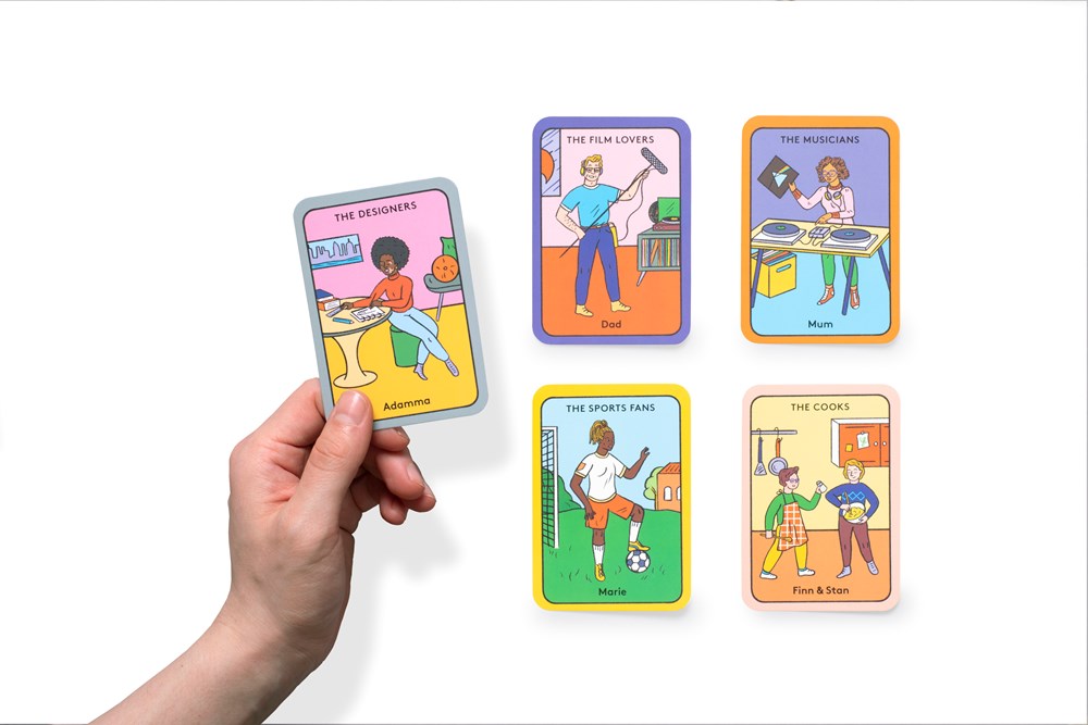 We Are Family: A Go Fish Game for Modern Families