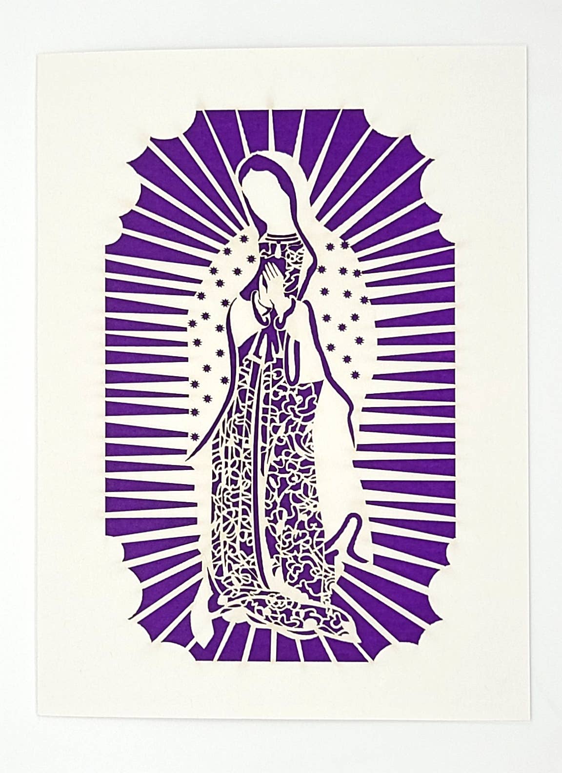 Virgen de Guadalupe: Purple / A2