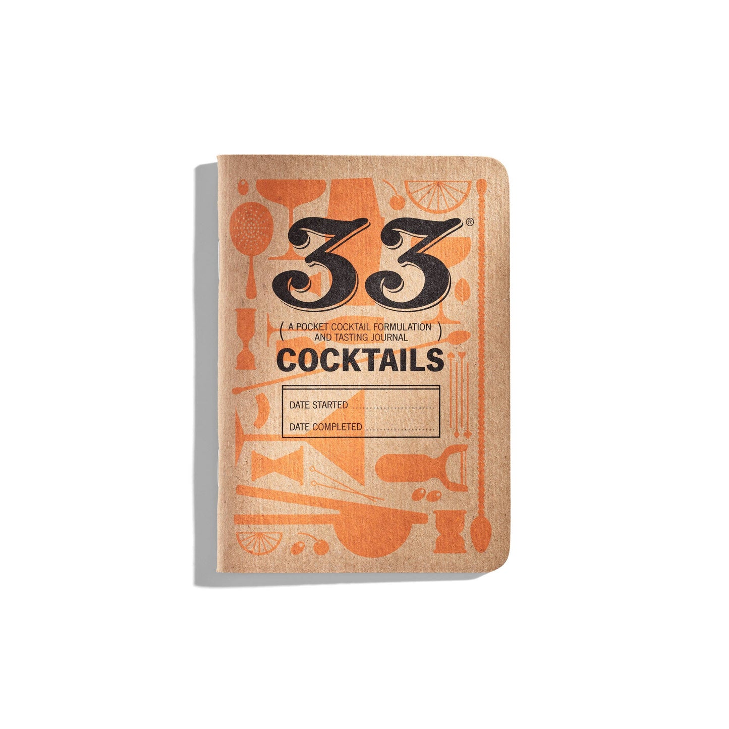 33 Cocktails Tasting Journals - Stocking Stuffers