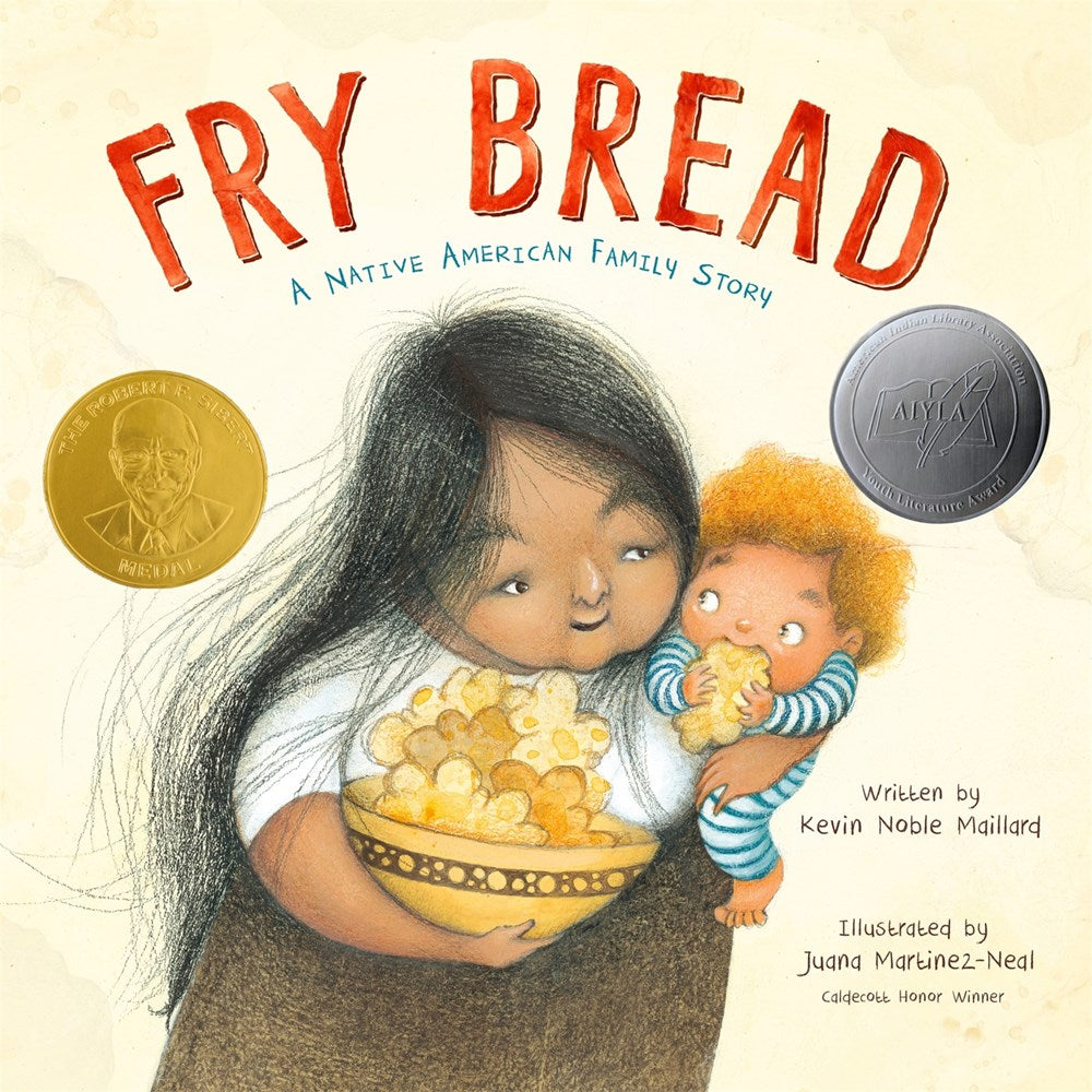 woman holding a child, Fry Bread : A Native American Family Story, Kevin Noble Mailard