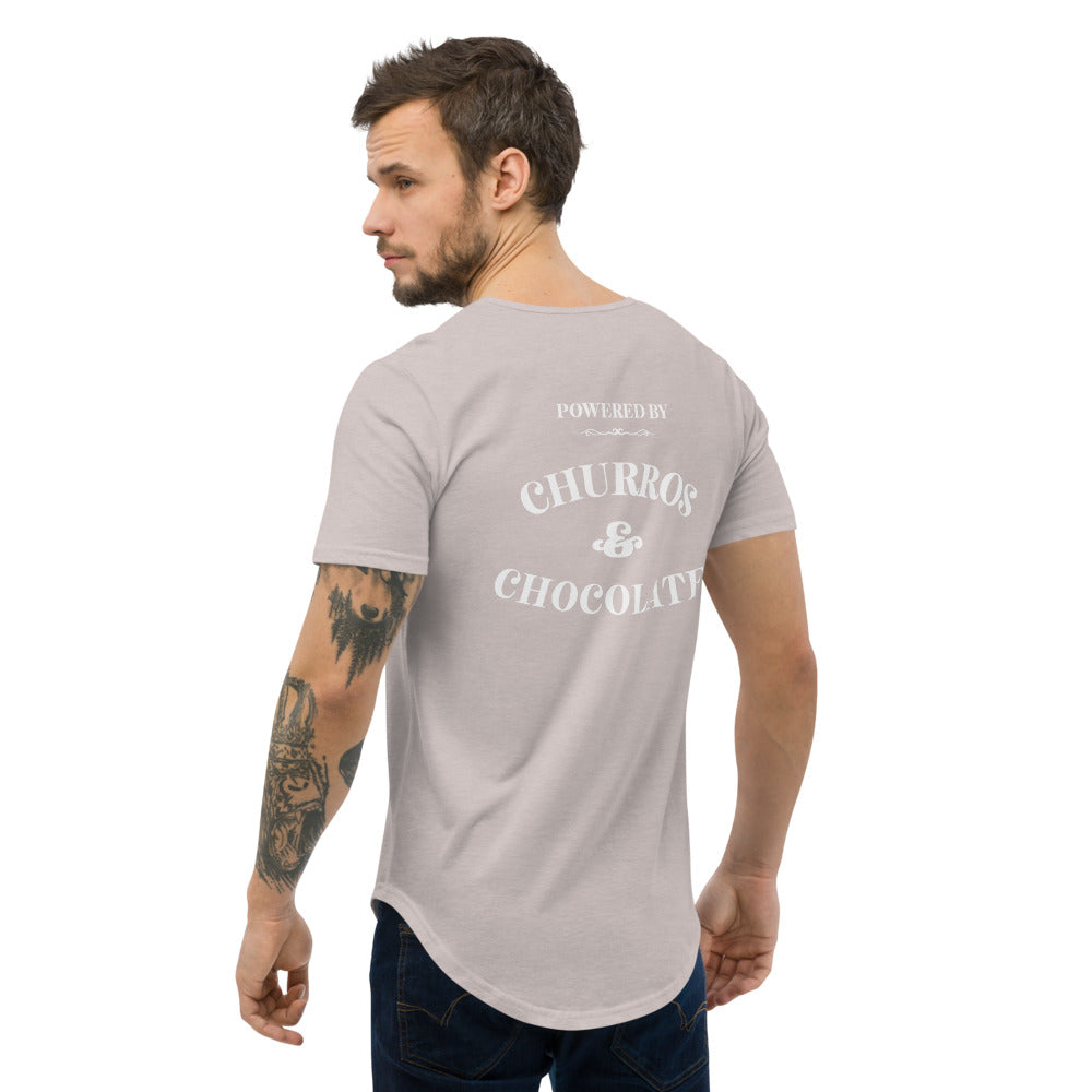 Churros and Chocolate Men's Curved Hem T-Shirt