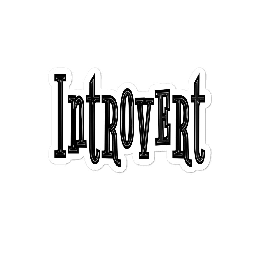 introvert sticker