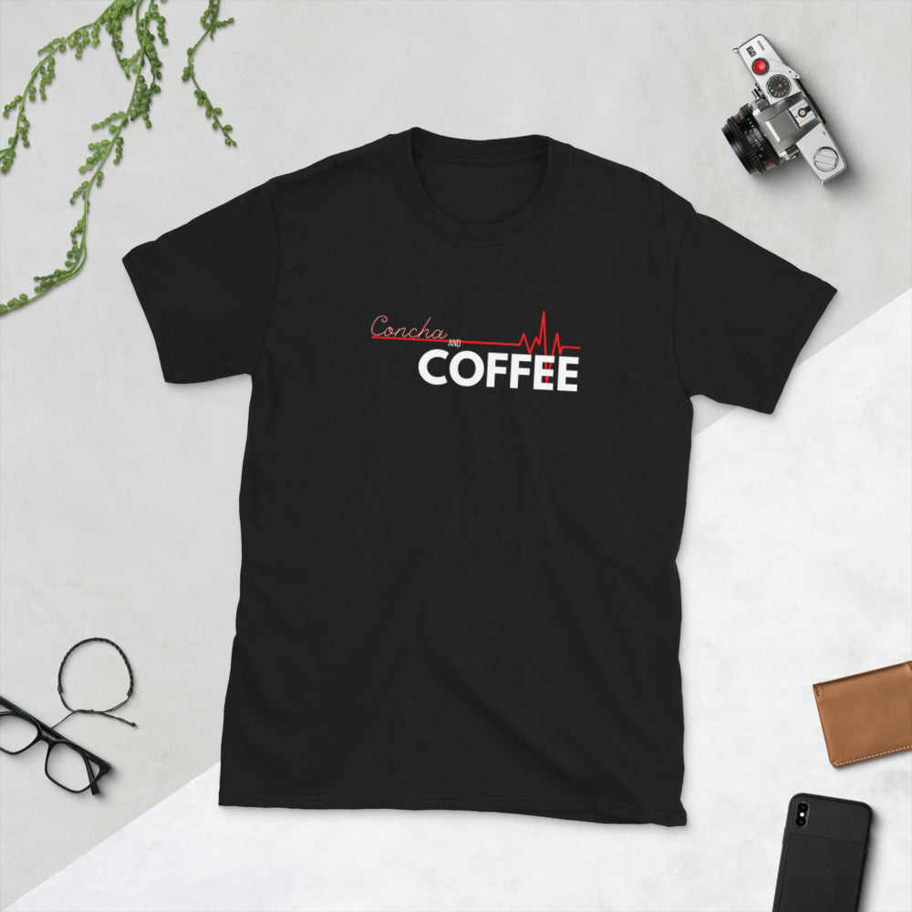Concha and Coffee Short-Sleeve Unisex T-Shirt